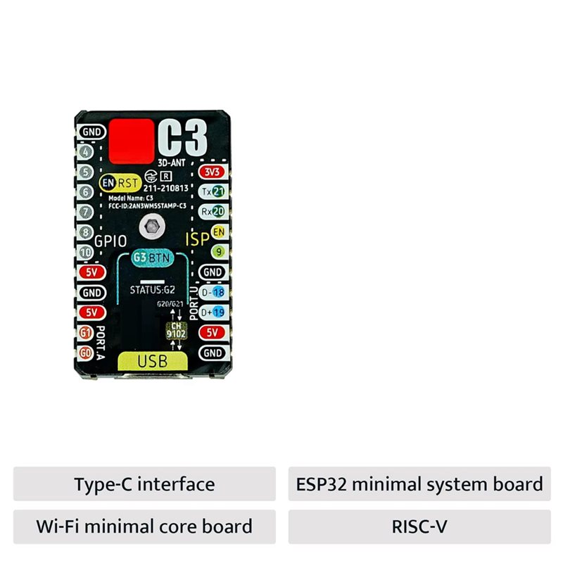 AS95-ESP32-C3 Development Boar - Esp32 Wifi Bluetooth Module review and price