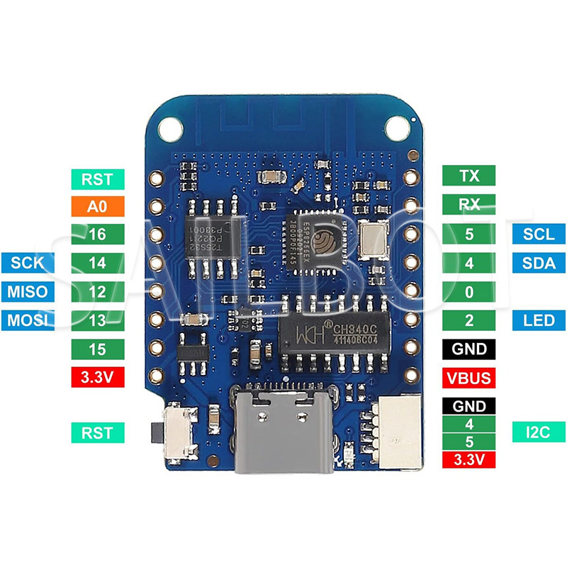 1-10PCS WeMos D1 Mini ESP8266  - Esp8266 Nodemcu review and price