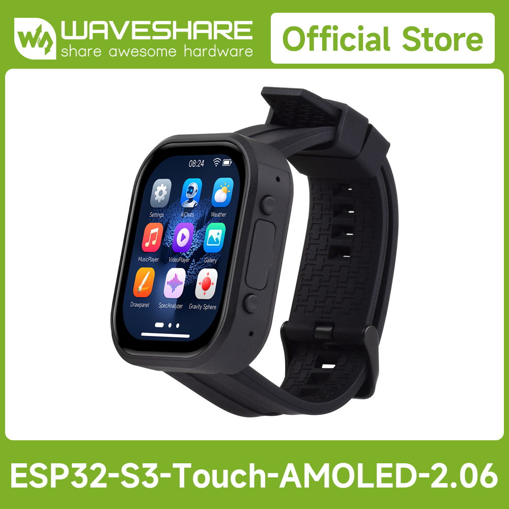 Waveshare ESP32-S3 2.06inch AM - Esp32 S3 review and price