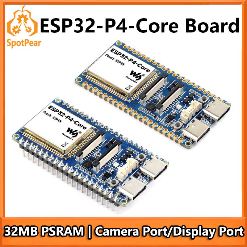 ESP32-P4-Core Board with 32MB  - Esp32 P4 review and price