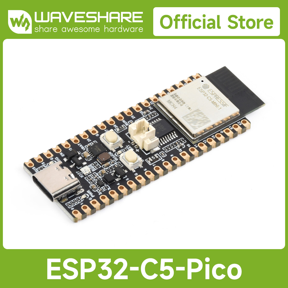 Waveshare ESP32-C5 dual-band W - Espressif Esp32 review and price