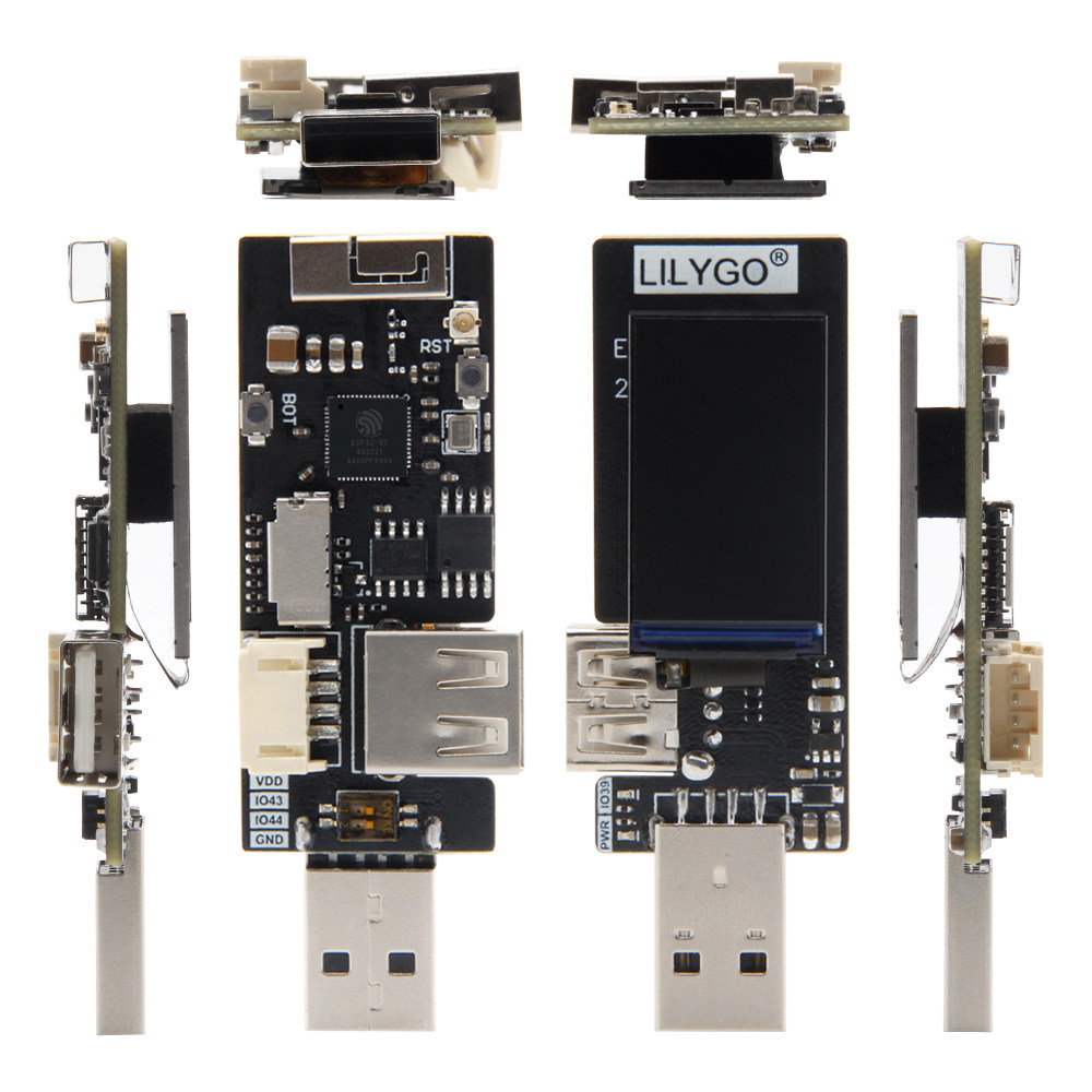 LILYGO T-dongle ESP32-S2 WIFI  - Esp32 S2 review and price