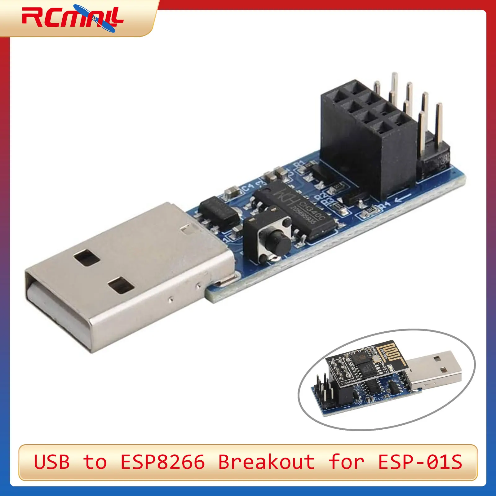 USB to ESP8266 Breakout CH340C - Esp8266 review and price