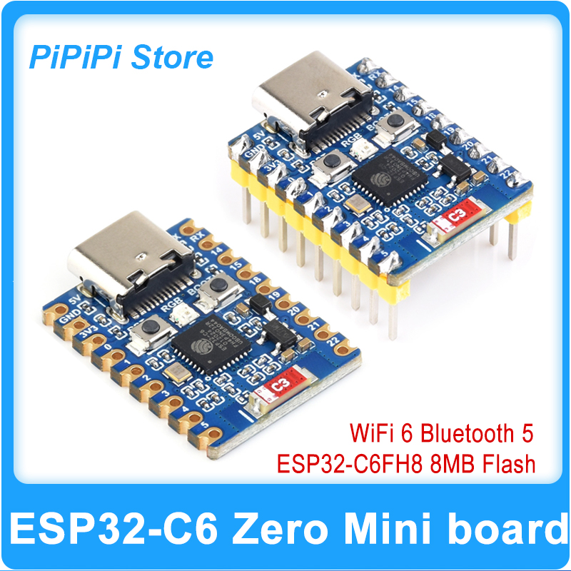 ESP32-C6 Zero Super Mini Devel - Esp32 C6 review and price