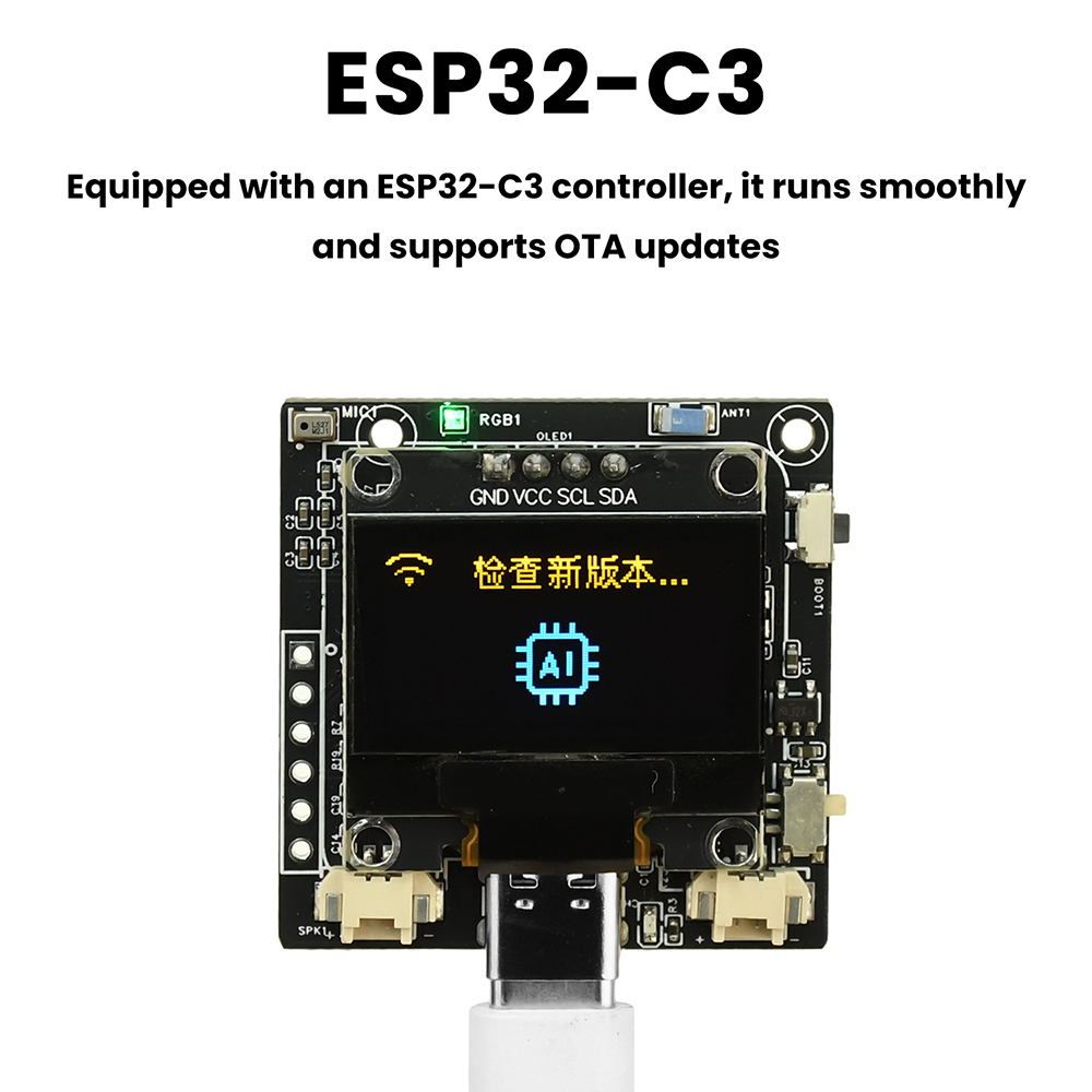 ESP32-C3 0.96-inch OLED Displa - Esp32 C3 review and price