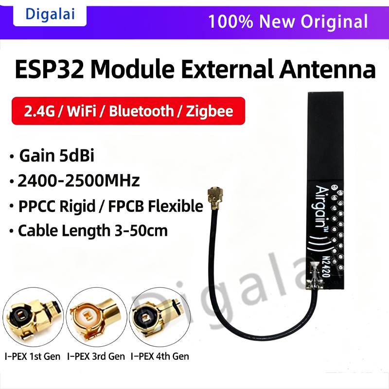 ESP32 Antenna 2.4GHz WiFi Blue - Esp32 Devkit review and price