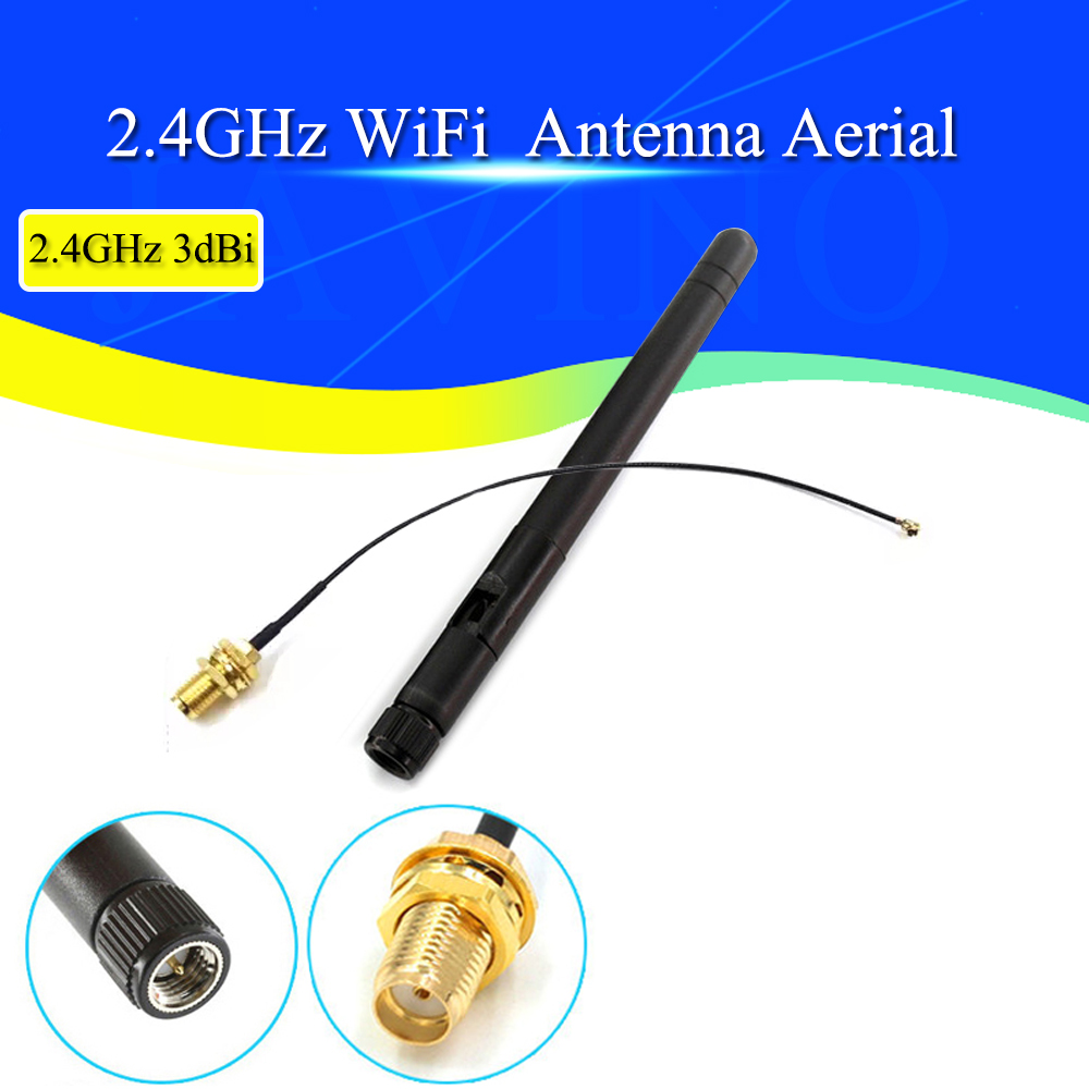 3dBi 2.4G WiFi Antenna RP-SMA  - Esp8266 review and price