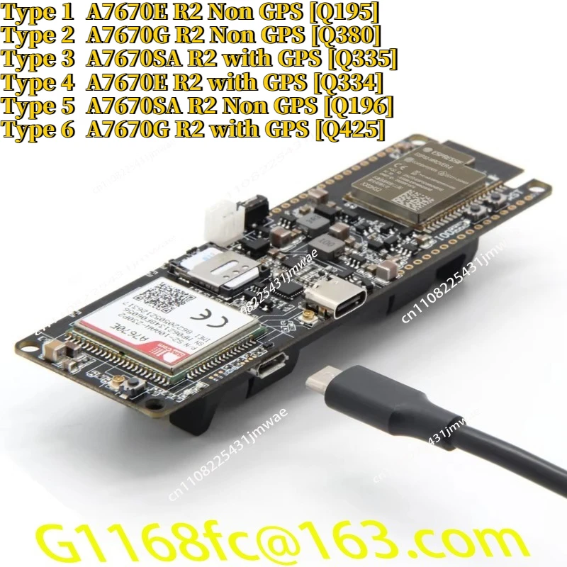 T-A7670G/E/SA R2 ESP32 4G LTE  - Esp32 Development Board review and price